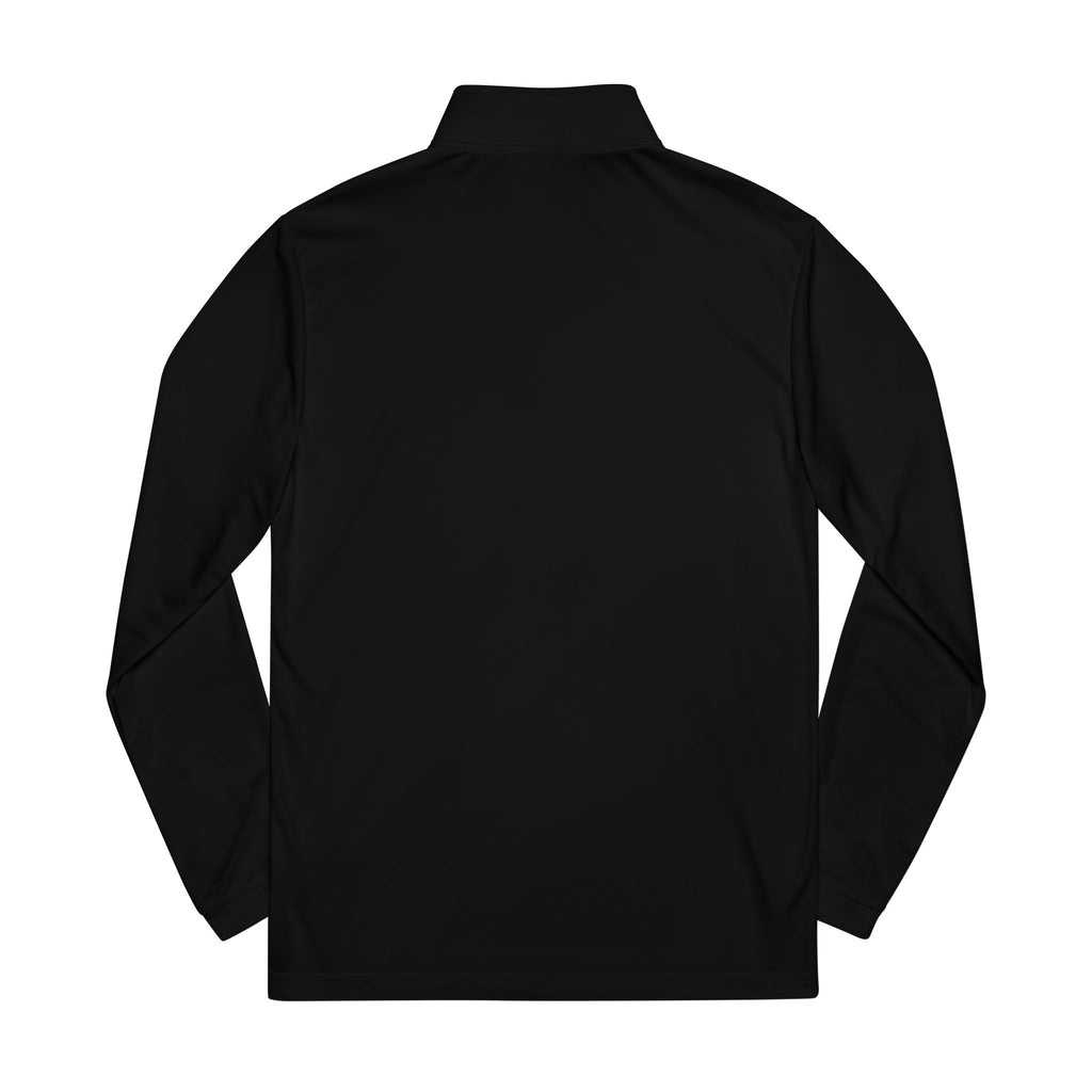 The Admin Embroidered Quarter-Zip Pullover