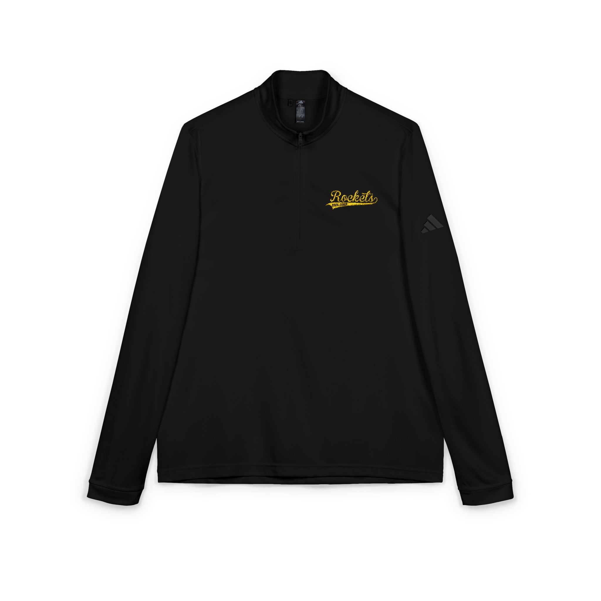 The Admin Embroidered Quarter-Zip Pullover