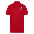 Christmas Gildan Unisex 50/50 Jersey Polo - red