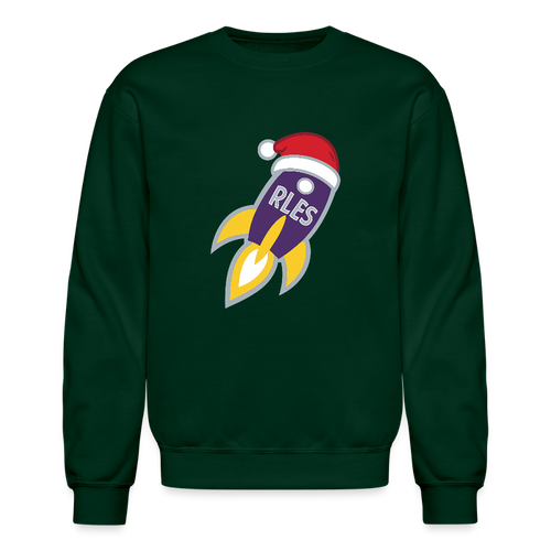 Christmas Crewneck Sweatshirt - forest green