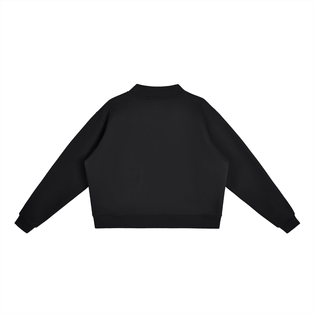 Varsity RLES Mock Neck Crew Fleece