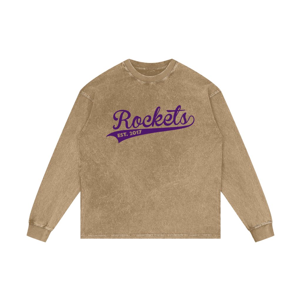 Cosmic Campus Oversize Long Sleeve T-Shirt