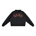 Varsity RLES Mock Neck Crew Fleece